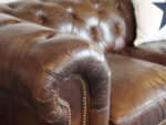 Chesterfield Couch braun3